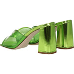 Miu Miu Green Plexiglass Platforms MI-8547321348361-EU36/US6