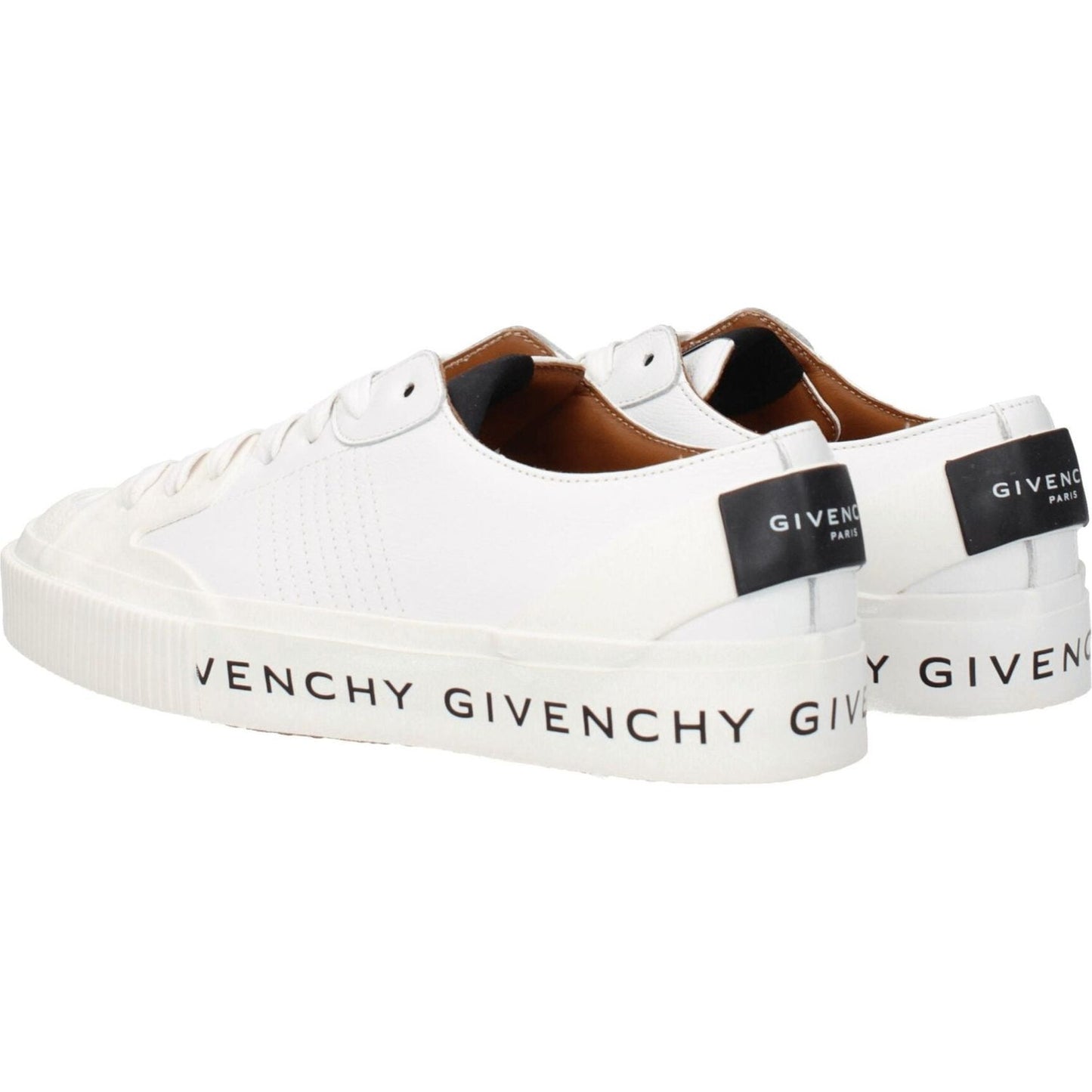 Givenchy White Leather Low Tops GI-8547337273609-EU35/US5