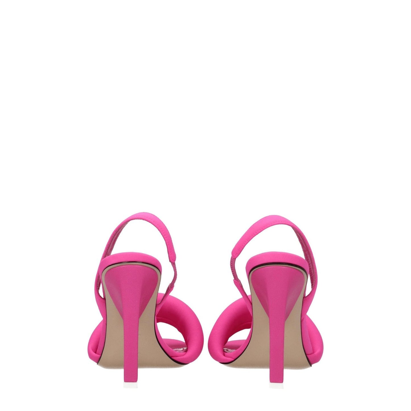 The Attico Pink Fabric Stiletto Heels Sandals TH-8547356147977-EU36/US6