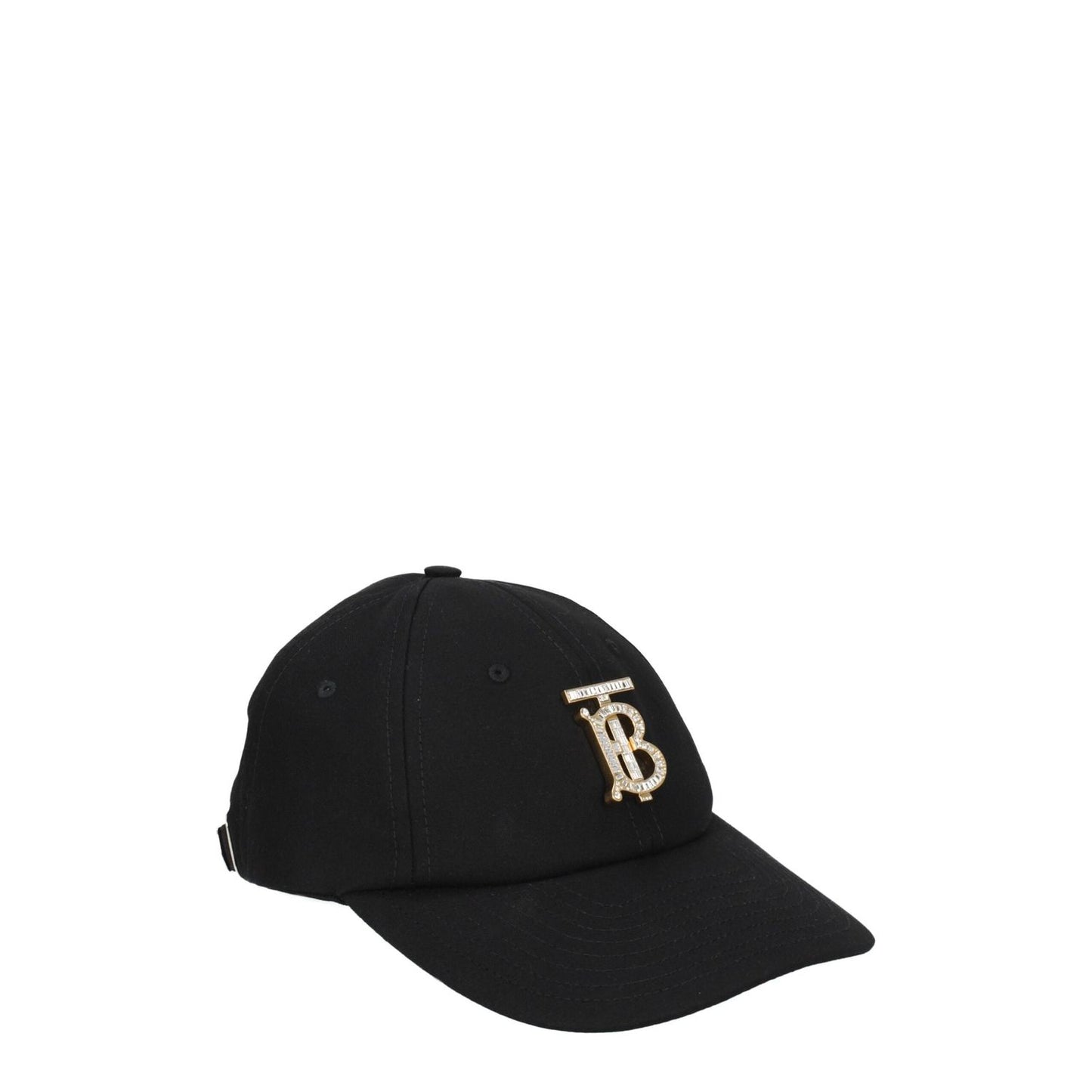 Burberry Black Cotton Caps (Baseball Hat) BU-8547395731721-XS