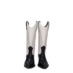 Paris Texas Beige Leather Boots PA-8547437150473-EU35/US5