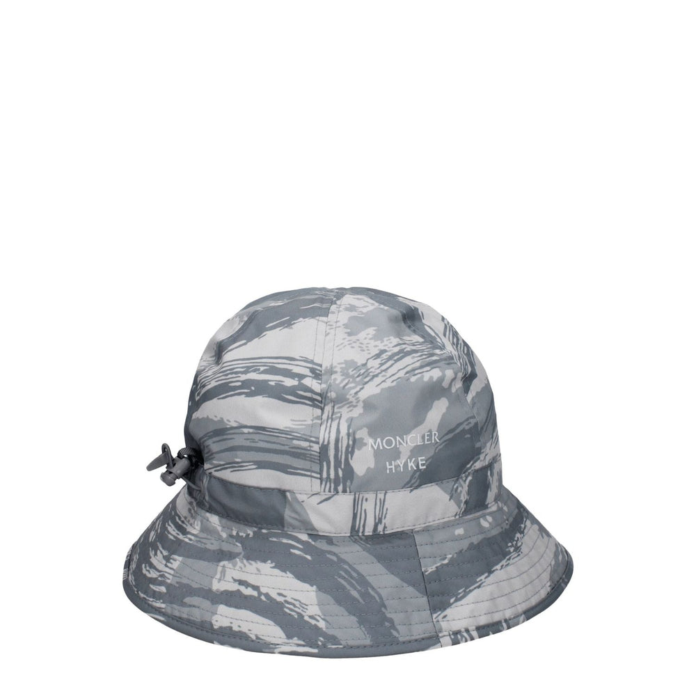 Moncler Gray Polyester Bucket Hats MO-8547446489353-S