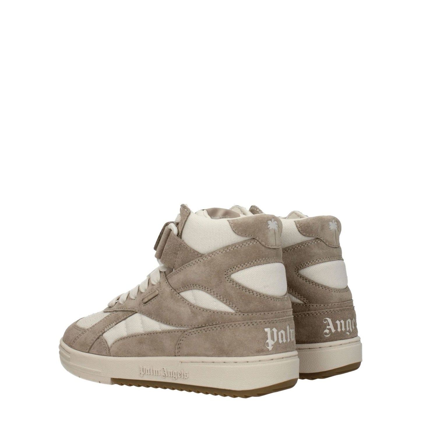 Palm Angels Beige Leather High Tops PA-8547463332105-EU36/US6