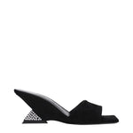 The Attico Black Leather Platforms TH-9333329756425-EU36/US6