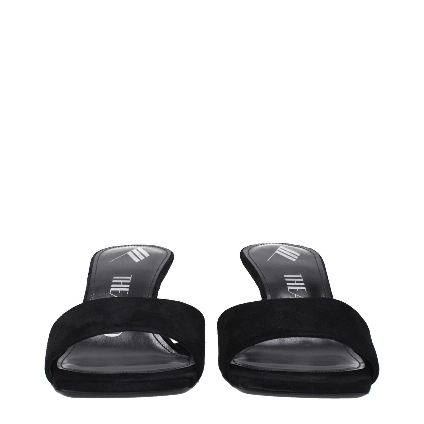 The Attico Black Leather Platforms TH-9333329756425-EU36/US6