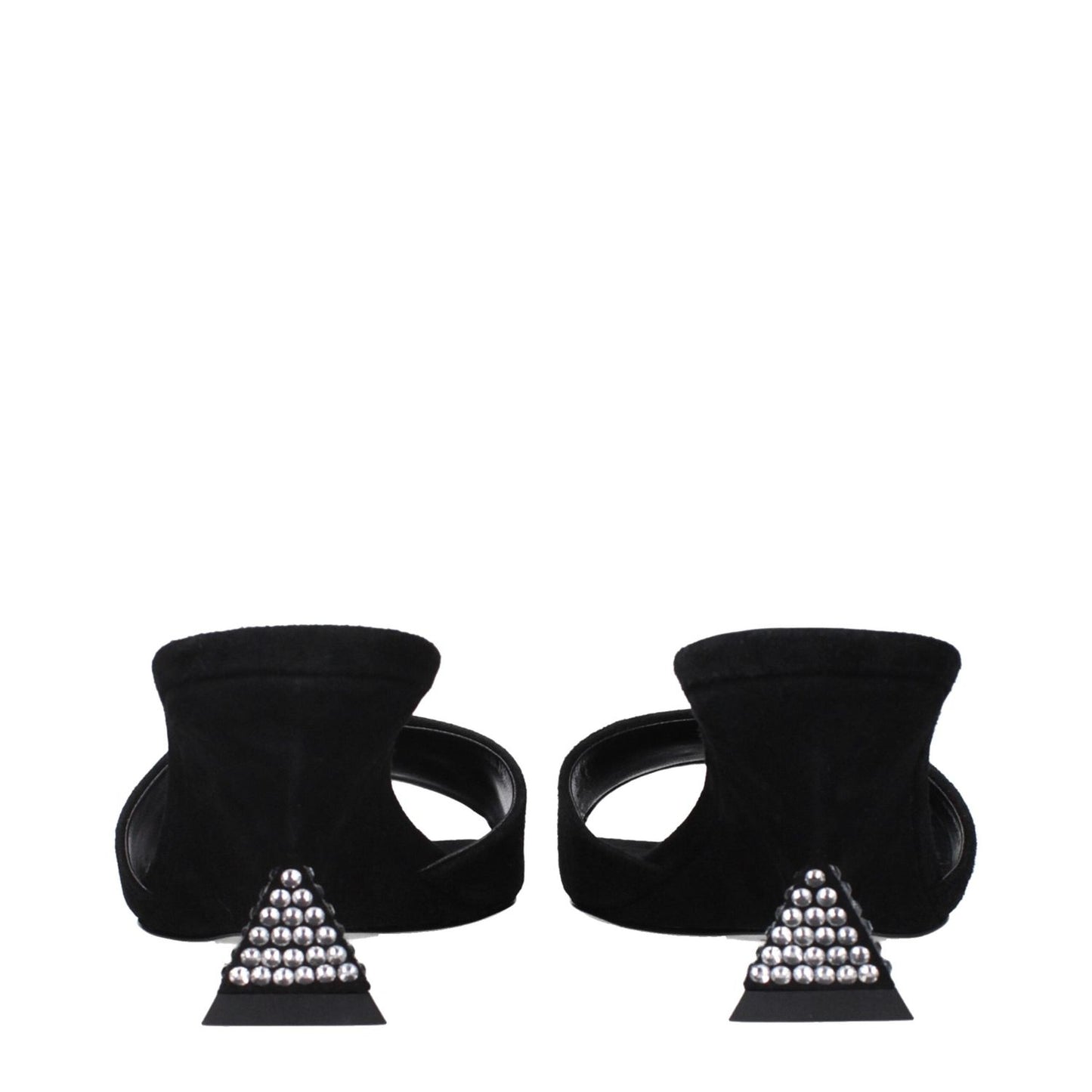 The Attico Black Leather Platforms TH-9333329756425-EU36/US6