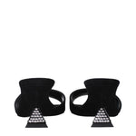 The Attico Black Leather Platforms TH-9333329756425-EU36/US6
