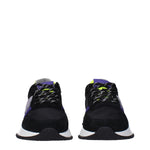 Philippe Model Black Fabric Athletic Sneakers PH-15093874229513-EU35/US5