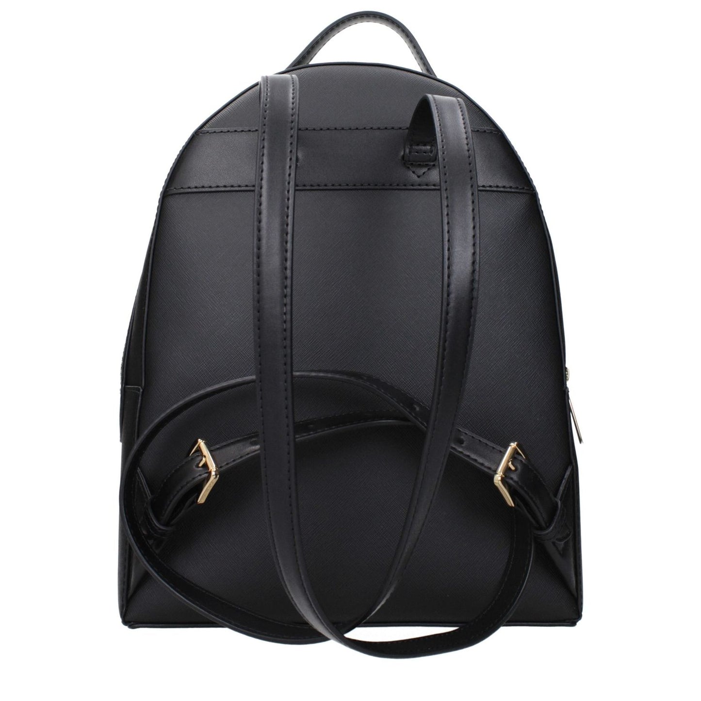 Michael Kors Black Leather Backpacks MI15123811631369BT