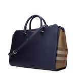 Burberry Blue Leather Handbags BU15156280230153BT