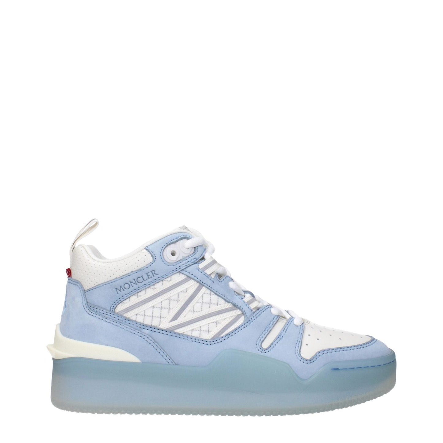 Moncler White Leather High Tops MO-15175641497865-EU36/US6