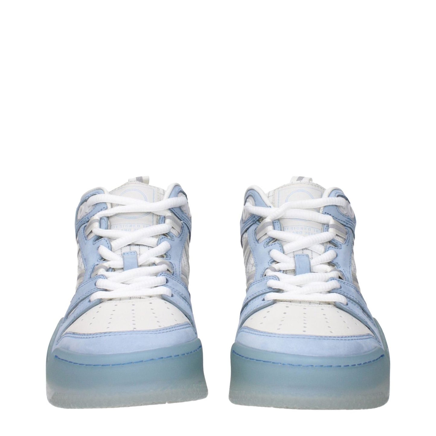Moncler White Leather High Tops MO-15175641497865-EU36/US6
