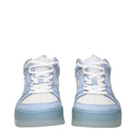 Moncler White Leather High Tops MO-15175641497865-EU36/US6