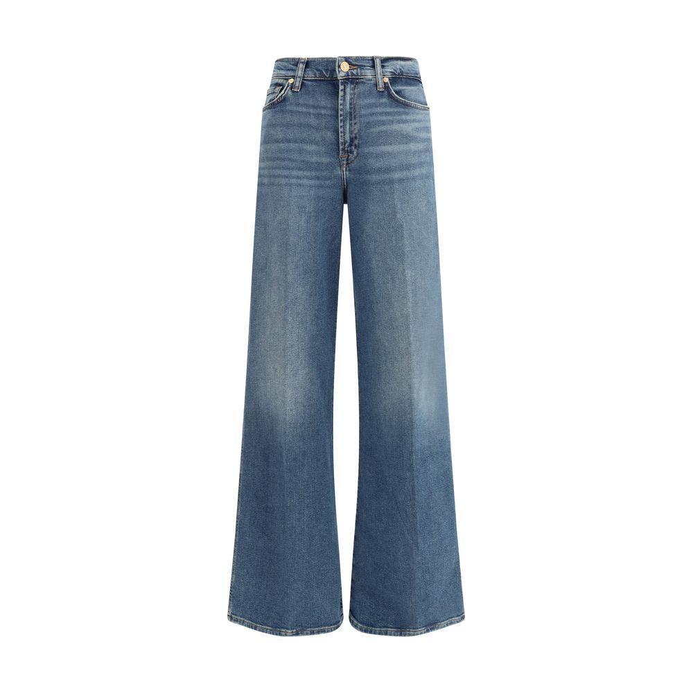 7FOR Lotta Luxe wide leg Jeans FO-7U662A91U7SEA-W25