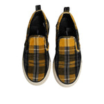 Dolce & Gabbana Multicolor Portofino Tartan Check Sneakers Shoes MV7825-40