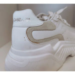 Dolce & Gabbana White Daymaster Low Top Mens Sneakers MV4309-40