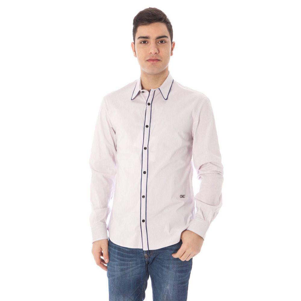 Costume National Pink Cotton Shirt CO-5931-IT48 | M