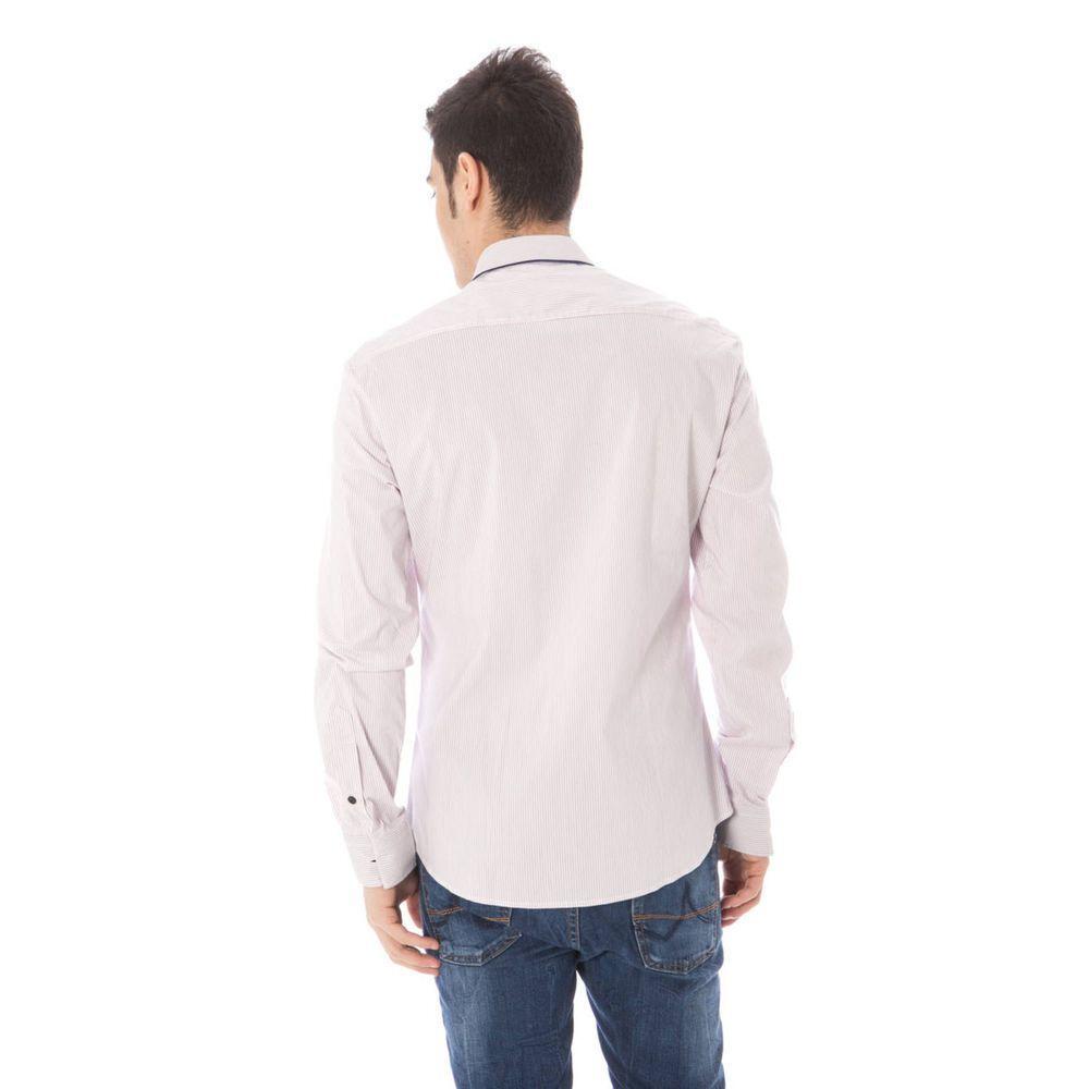 Costume National Pink Cotton Shirt CO-5931-IT48 | M
