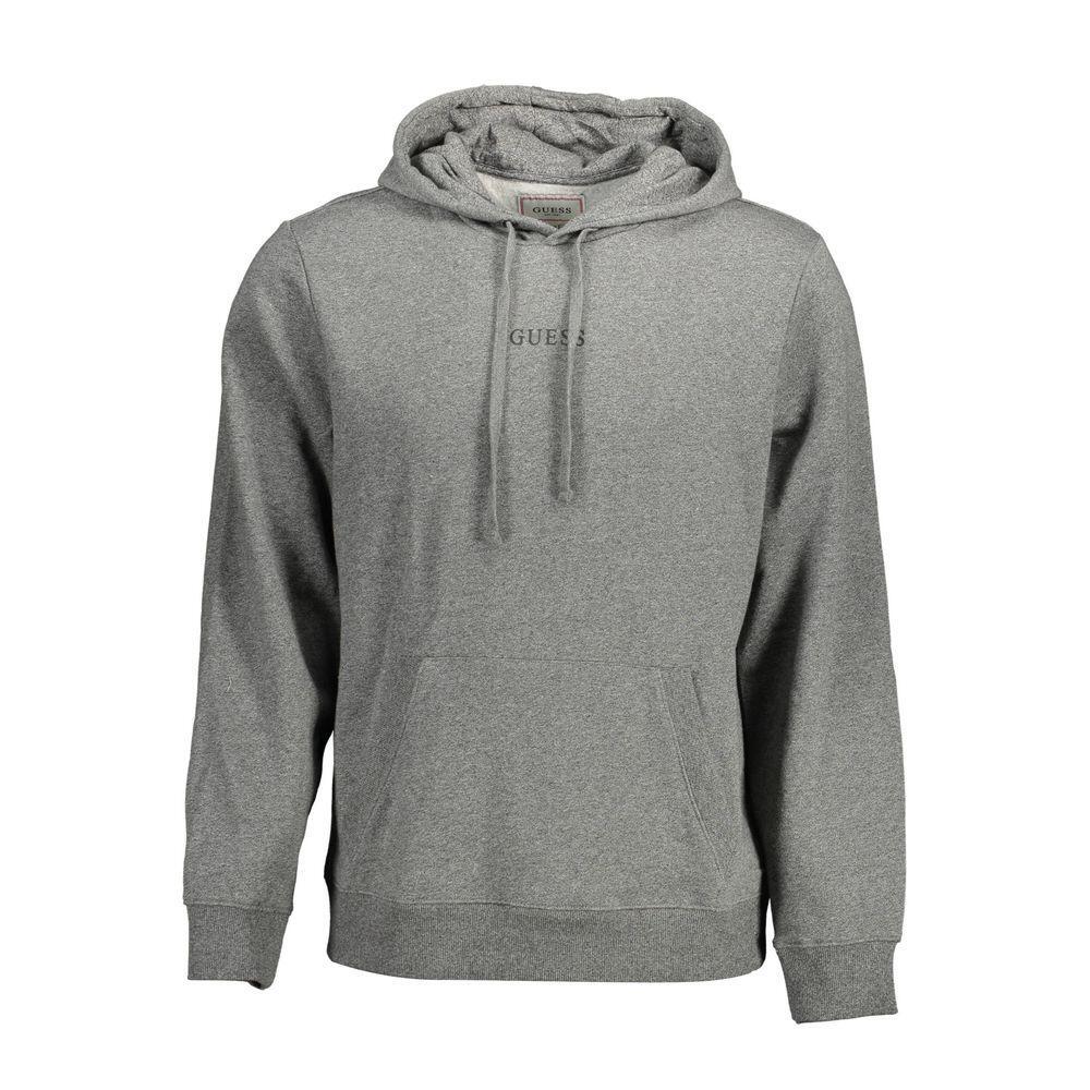 Guess Jeans Gray Cotton Sweater GU-10941-S