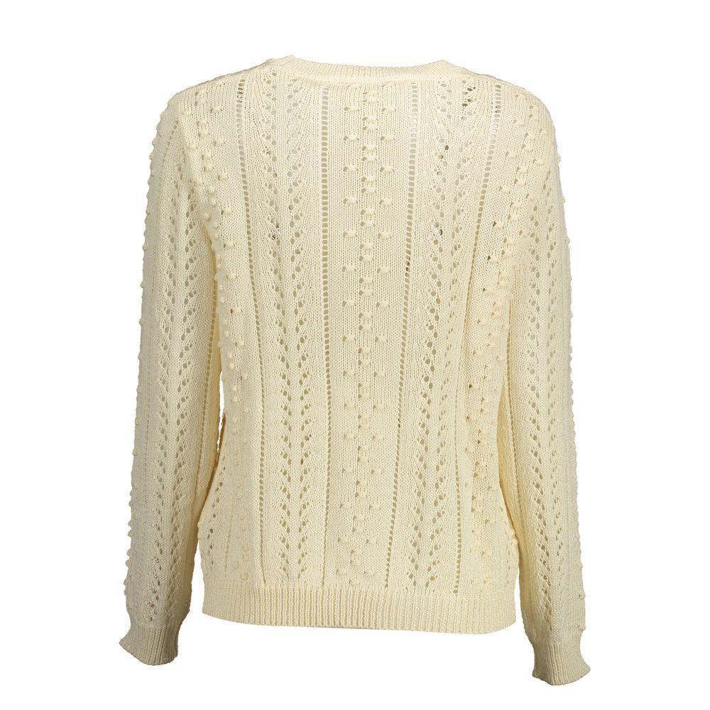 Kocca White Polyester Sweater KO-12354-S