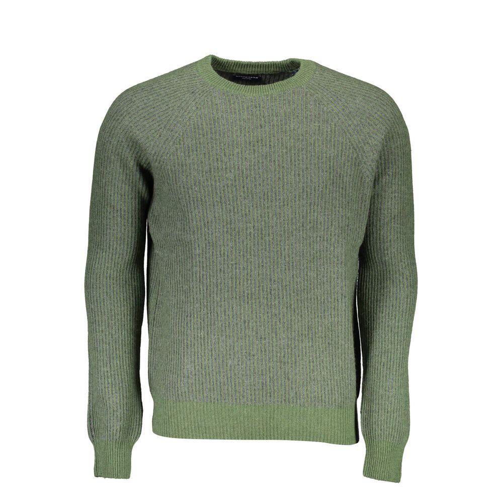 North Sails Green Wool Sweater NO-16268-XXL