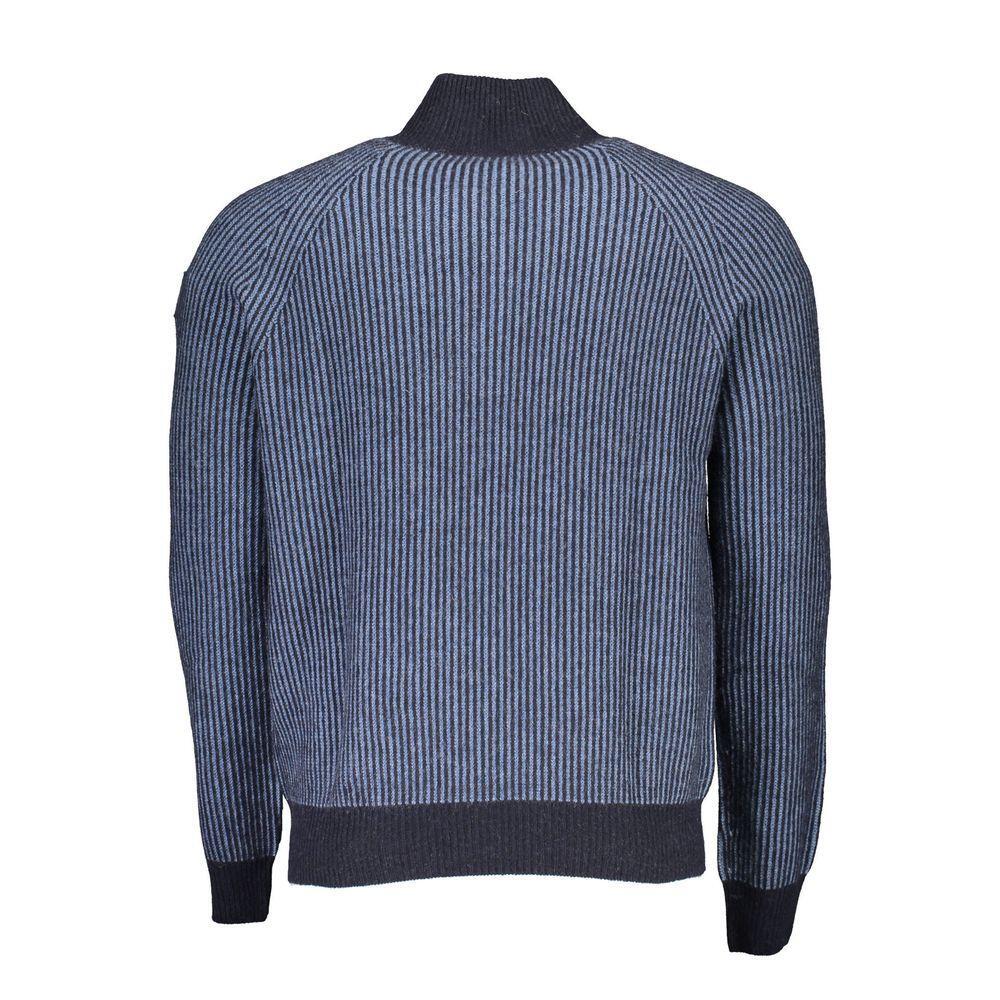 North Sails Blue Wool Sweater NO-16272-XXL