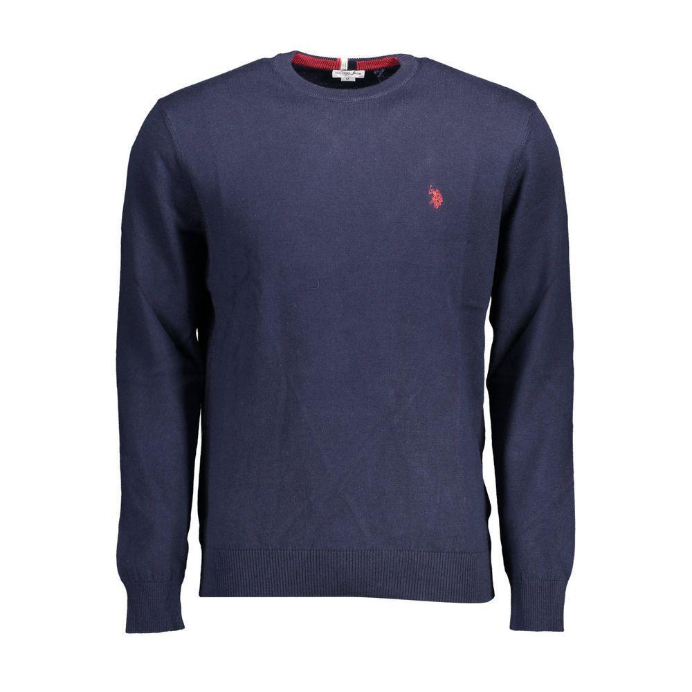 U.S. POLO ASSN. Blue Cotton Sweater US-16898-XXL