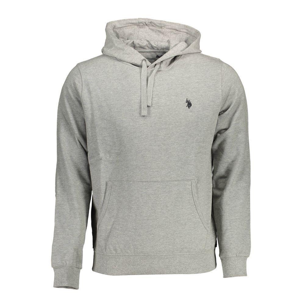 U.S. POLO ASSN. Gray Cotton Sweater US-16921-L