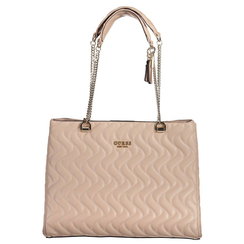 Guess Jeans Pink Polyethylene Handbag GU-22364