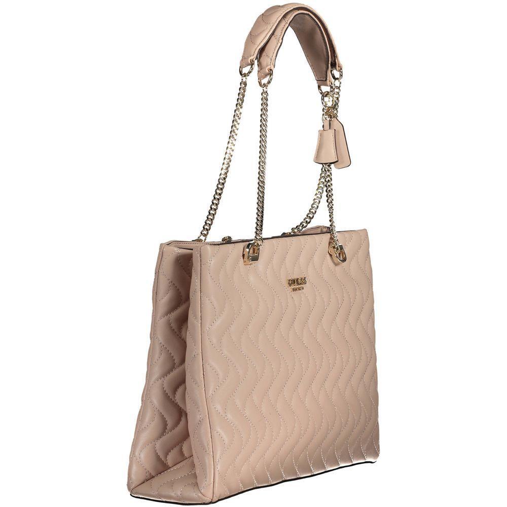 Guess Jeans Pink Polyethylene Handbag GU-22364