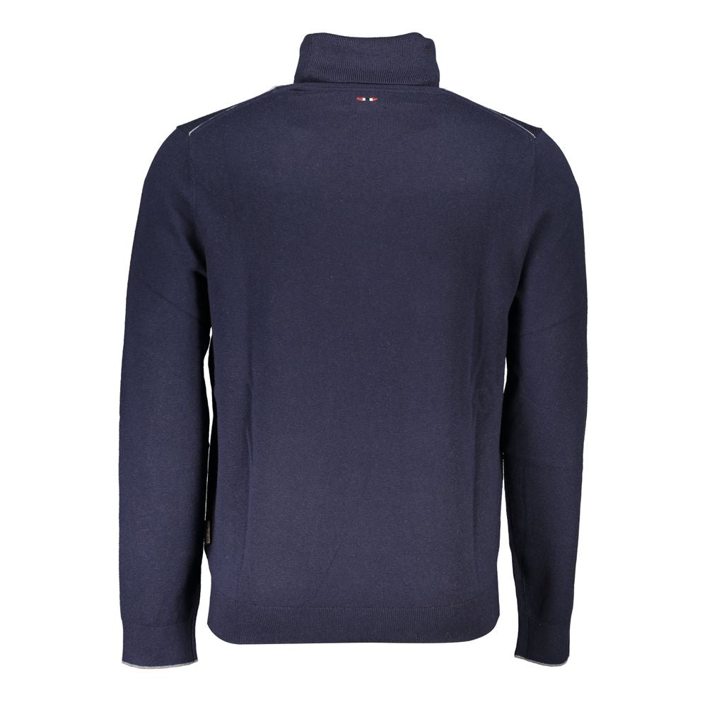 Napapijri Blue Fabric Sweater NA-25298-S