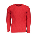 U.S. Grand Polo Red Fabric Sweater