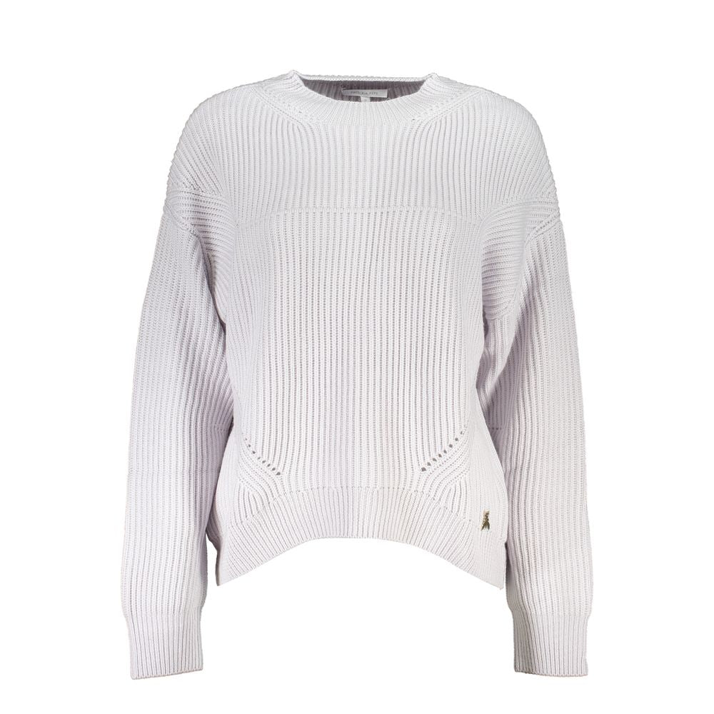 Patrizia Pepe Gray Fabric Sweater PA-26484-XS