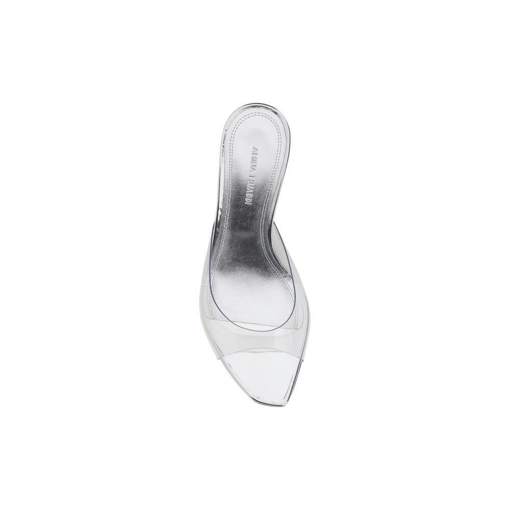 Amina Muaddi Alexa slip-on Sandals AM-13S360995ALETRANSPAREN-EU37.5/US7.5
