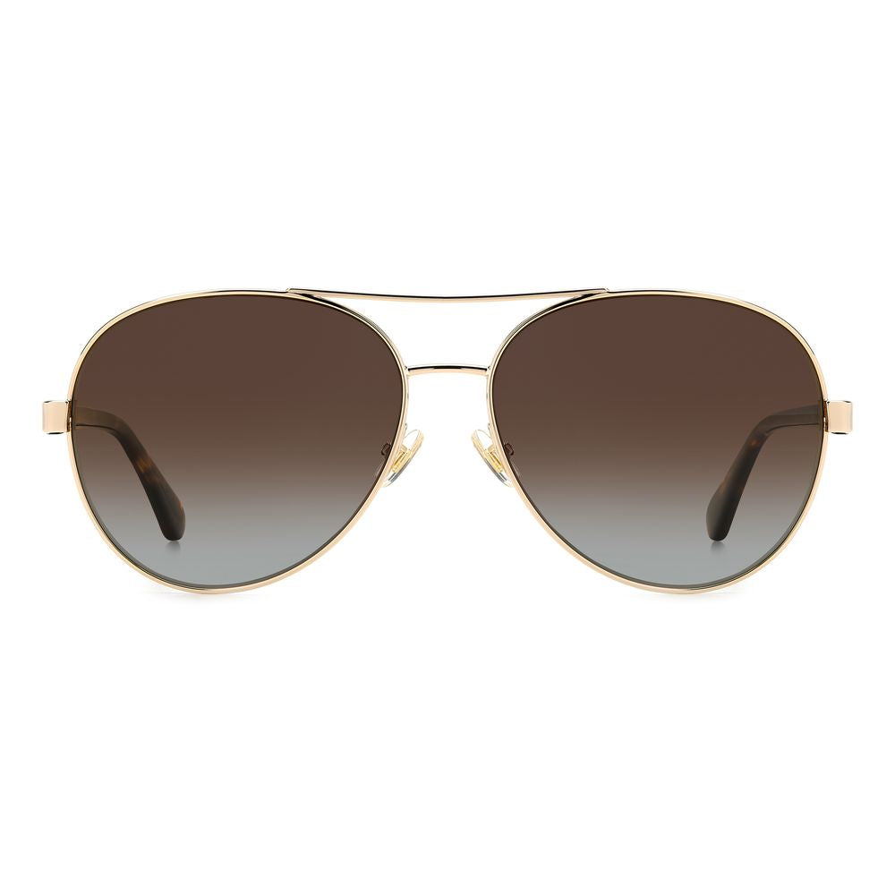 Kate Spade Gold Metal Sunglasses KSAVERIES06JF8LAAC