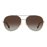 Kate Spade Gold Metal Sunglasses KSAVERIES06JF8LAAC