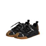 Dolce & Gabbana Black NS1 Lace Up Low Top Men Sneakers Shoes MV7871-45