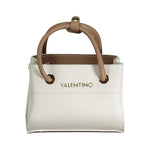 Mario Valentino White Polyethylene Handbag