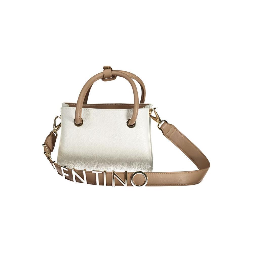Mario Valentino White Polyethylene Handbag