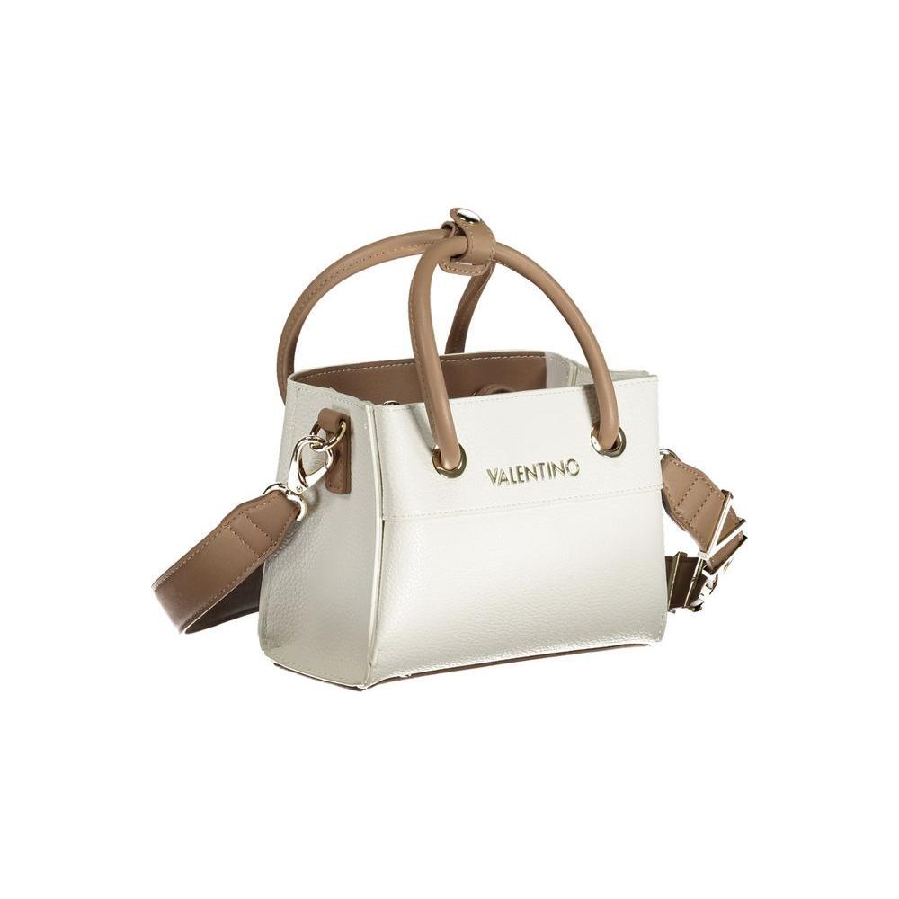 Mario Valentino White Polyethylene Handbag