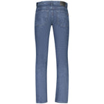 Hugo Boss Blue Cotton Men's Slim Fit Jean BO-39322-W34 | L32