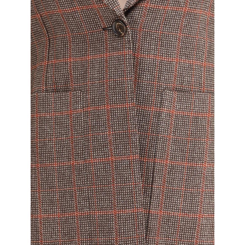 Chloé Wool plaid Blazer CH-CH25AVE5309793C-IT38 | S