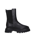 Stuart Weitzman Black Leather Ankle Boots ST-8547447865609-EU39/US9