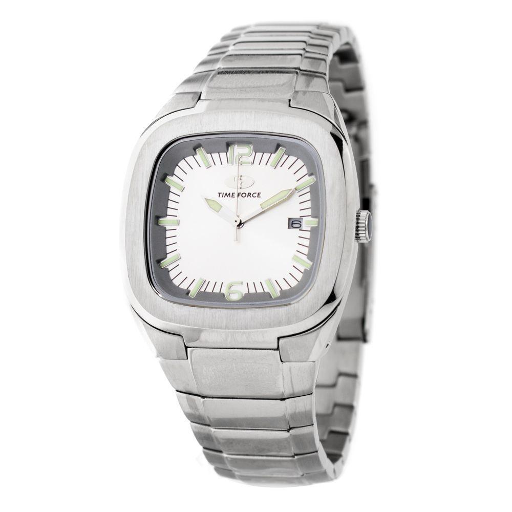 Time Force Silver Stainless Steel Watch TFTF2576J02MAC