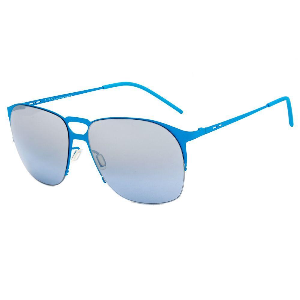 Italia Independent Blue Metal Sunglasses