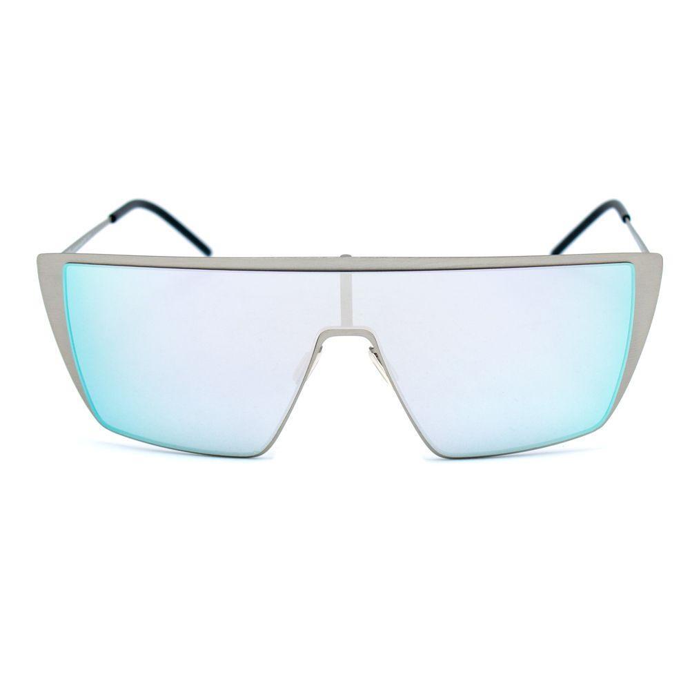 Italia Independent Silver Metal Sunglasses