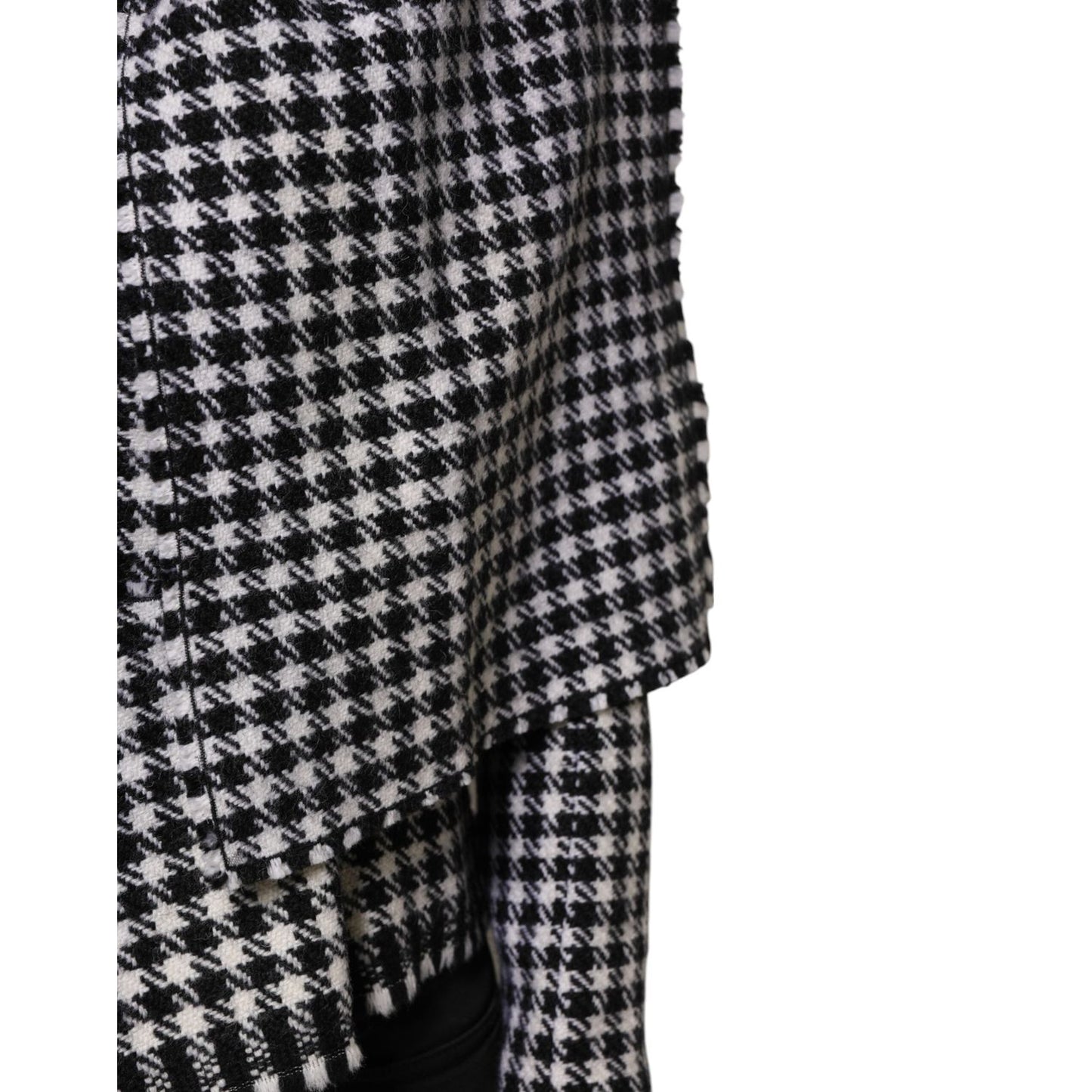 Dolce & Gabbana Multicolor Wool Monochrome Patterned Jacket JKT41567-38