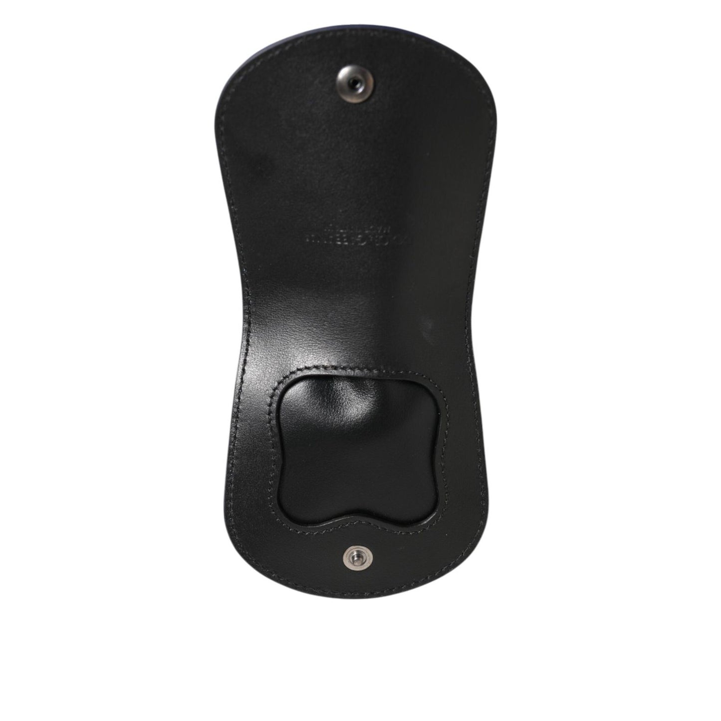 Dolce & Gabbana Blue Exotic Skin Coin Condom Case Holder Pocket Wallet