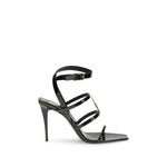 Saint Laurent Cassandra Sandals SA-8227911TVDD1000-EU36/US6