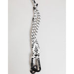 Dolce & Gabbana Multicolor Polyester Tape String DG Logo Keychain Keyring